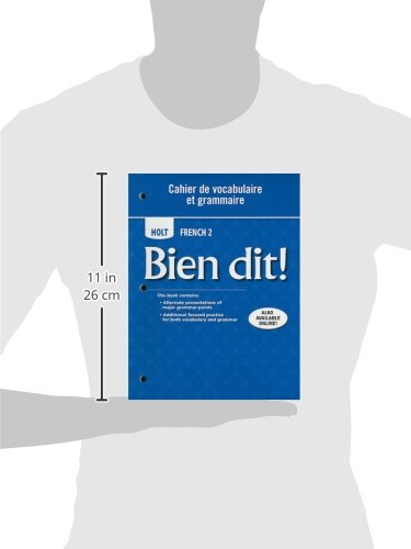 Holt French 2: Cahier De Vocabulaire Et Grammaire (French Edition) - Image 2