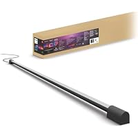 Philips Hue Large Color-Changing Smart LED Light Tube, Sync with TV, Music, and Gaming