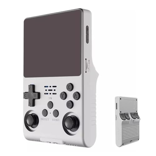 JOYARCH R40S Pro Retro - Consola de juegos portátil de mano con pantalla IPS de 3.5, sistema Linux, consola de juegos retro portátil compatible con múltiples emuladores (256G/30000+juegos)