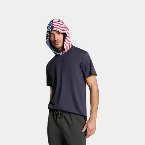 Image of MISSION Cooling Hoodie Towel, Evaporative Cool Technology, Cools Instantly When Wet, UPF 50 Sun Protection, Contours Your Head to Stay in Place, Great for Sports, Fitness, Gym
