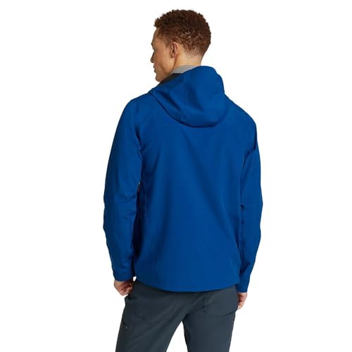 Image of Eddie Bauer mens Cloud Cap Stretch 2.0 Waterproof Rain Jacket