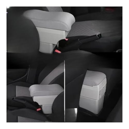 Cojín Reposabrazos Apoyabrazos de coche para Echo, caja de reposabrazos, caja de almacenamiento central, accesorios para coche Apoyabrazos de Almacenaje