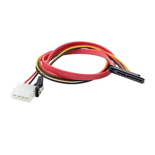Cable SATA Combo Hembra 7+15 pines y Molex 30 cm