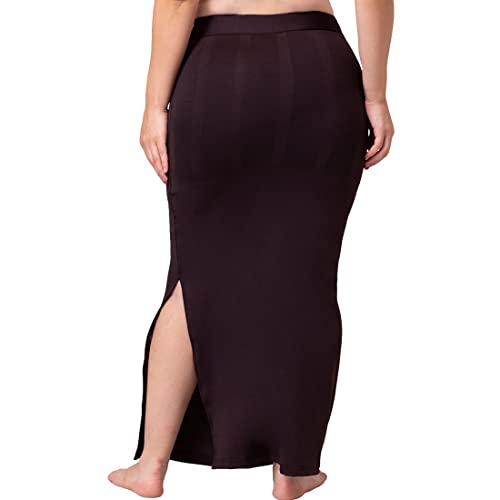 Image of dermawear Women Blended Fabric Saree Shapewear Petticoat (SS-406)