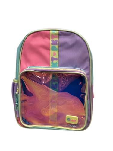 Mochila De Costas Puket Média Menina Color Block