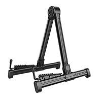 This Guitar Stand Floor Folding Bass Guitar Stand is designed with an A-frame, making it suitable for a wide range of instruments including bass guitars, acoustic guitars, electric guitars, classical guitars, and even ukuleles. Whether you're a profe...