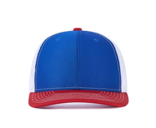 Image of Quanhaigou Trucker Hat - Mesh Snap Back - Unisex Adjustable Baseball Cap - Outdoor Hats for Men Women