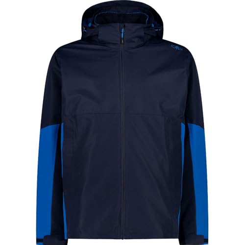 CMP Chaqueta de hombre con capucha desmontable con capucha B. Blue-Zaffiro