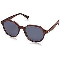 Polaroid Polarized Round Unisex’s Sunglasses-(PLD 6111/S IPR 51C3| Blue color