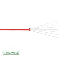 GardenMate Profi Nylon Outdoor Seil Paracord 550 31m lang 4mm dick Reißfestes Kernmantelseil mit 7 Kernsträngen Rot – Ansicht 4