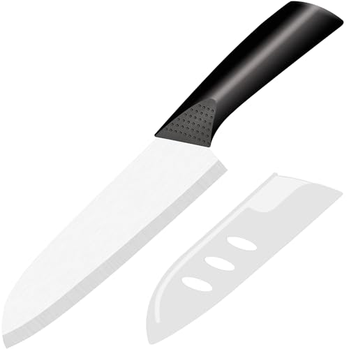 Rynal 7-inch Ceramic Santoku Knife