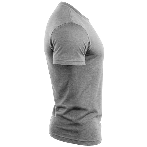 Gymtier T-shirt de musculation pour homme Motif crâne avec drapeau américain Haut d'entraînement - Gris - M – vue 7