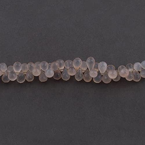 Gouttes quartz rose facettées pour créer vos bijoux d'été bohèmes et élégants