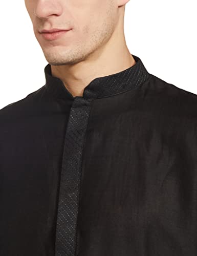 Image of Manyavar Men's Regular Fit Kurta & Churidar Set (SDES306)