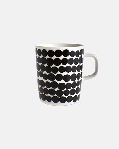 MARIMEKKO Oiva Räsymatto Taza de Piedra Negra 250 ml miniatura 1