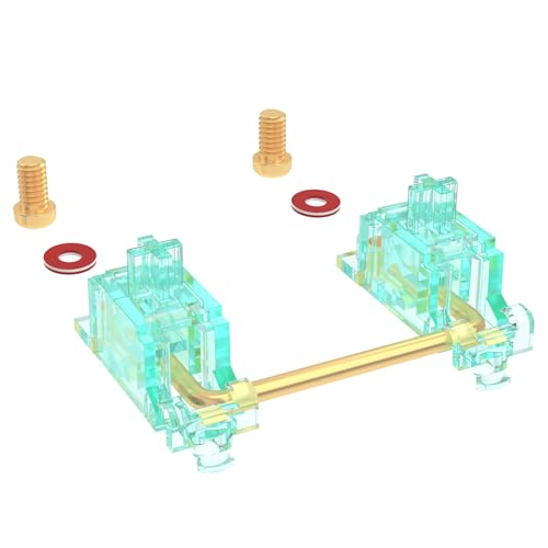 DUROCK V2 Stabilisateurs touches mécaniques PCB Miami Vice Teal MVT