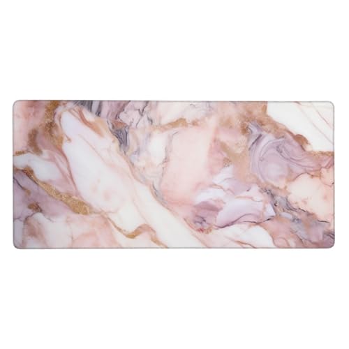 Tapis d'écriture pour ordinateur portable XXL 90x40 motif marbre