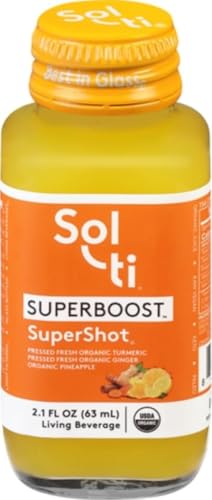 Sol-ti Organic SuperBoost SuperShot Whole Body Support 12 Pack 2.1 fl oz