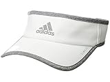 adidas Women's Superlite Visor, white/light heather grey, One Size