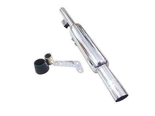 AMAFLIP Mini Exhaust Silencer Chrome Free Flow Empty Silencer for Bullet Classic Standard Electra Thunderbird Iron Exhaust Not for Reborn Meteor or New Classic Models-picture-24