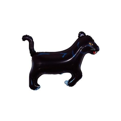 PANTHER Black Cat Jungle ZOO Safari Figure Body 34' Party ANIMAL Mylar BALLOON Cover