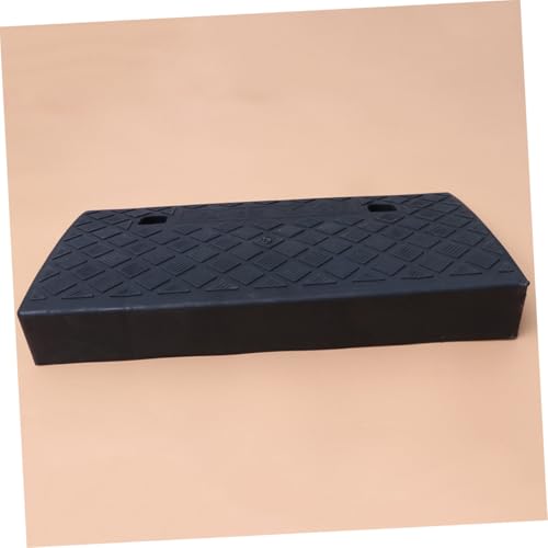 Rampa de umbral plástica para coche 50x27x9 cm negra miniatura 5