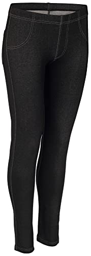 Nur Die Treggings in Jeans-Look -Relax & Go-, Noir, XL