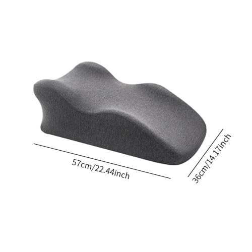 Image of Adult Memory Foam Bed Pillow Anti Slip Bottom Multipurpose for Backrest Soft Dark Grey| Memory Foam Pillow | Soft Sleeping Pillow
