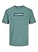 Produktbild JACK & JONES Men's JCONAVIGATOR Logo Tee SS Crew Neck T-Shirt, Trellis, L