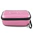 CASEMATIX Pink Travel Case Compatible with Blinger Deluxe Glam Collection, Refill Gems, Bedazzler Kit with Rhinestones, Hair Gems or Nail Jewels - Includes Case Only, Does not Include Device