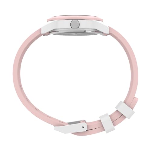 Image of Timex Kids Analog 30mm Watch - Pink Strap White Dial White Case
