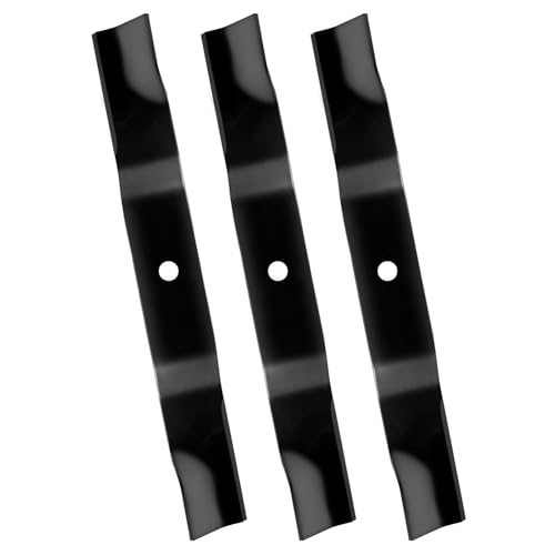 Jowlawn 04771200 Mower Blades for 52 Deck High Lift Blade Compatible with A riens Edge 52 lkon-XD 52 Ikon-XL 52 G ravely ZT XL 52 ZTX 52 ZTX 52 Replace 04771200 04794400 3 Pack
