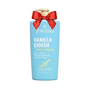 Jergens Shea Fusion Vanilla Crush Body Lotion, Moisturizer with Shea Butter & Vitamin E, 14 Fl Oz