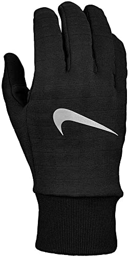 Nike Mens Sphere 3.0 Running Gloves Black | Black | Silver Small