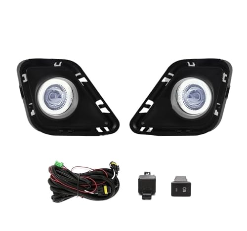 Phares antibrouillard Toyota Ractis 2010-2014 avec feux de jour DRL LED