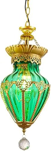 Lustre en verre coloré E27 fini les pièces sombres optez pour l'orange