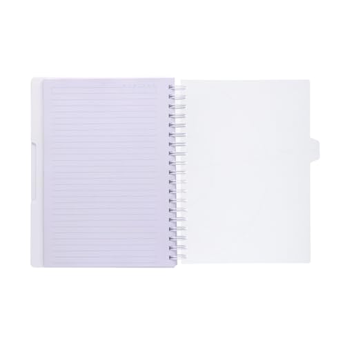Image of Navneet HQ | Wiro Bound |Five Subject Book |17.6x25 cm |Single Line |300 Pages |White