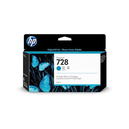 HP 728 Ciano, Cartuccia Inchiostro Originale