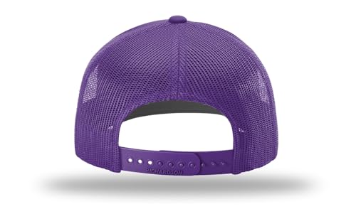 Image of Richardson 112 Trucker Hat - Premium Adjustable Snapback Hat - Structured Six Panel Richardson Blank Caps