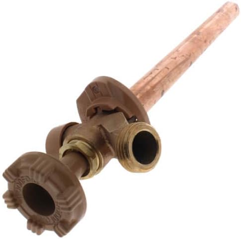 Model 17 10" Length, 1/2" PEX Inlet Anti-Siphon Wall Faucet w/Metal Handle