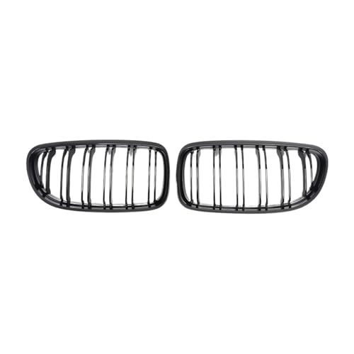 Grille Calandre Avant Double Lattes pour BMW E90 E91 LCI Pare-choc Refroidissement Optimisé