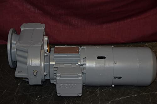 SEW Eurodrive FAF37 DTZ1D4/TF/EV1A Gear Motor 0.37kW 266/460V 60Hz 6.05:1 Ratio