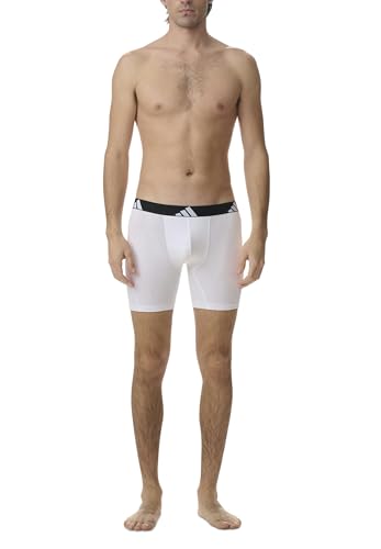 Image of Adidas Men's Boxer Shorts (Pack of 3) Boxer Brief Cyclist Underwear (Size S - 3XL) - Comfortable Underwear Men