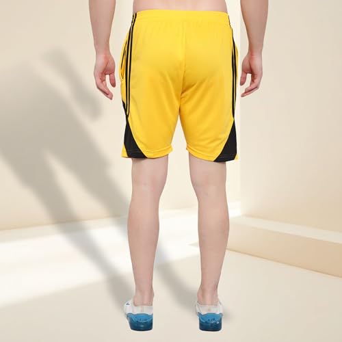 Image of DIA A DIA Men's Polycotton Running Sports Gym Shorts Pack of 2