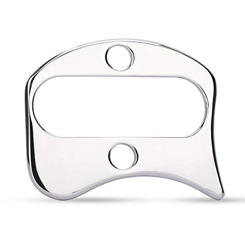 Gua Sha Massage Tool, Stainless Steel Gua Sha Scraping Tool Soft/Deep Tissue Therapy