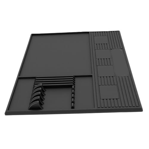 Tapis de barbier magnétique AMONIDA résistant à la chaleur et flexible