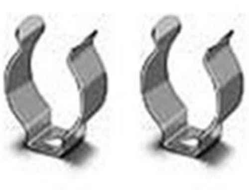 2 Stück Vossloh Lampenhalter T5 Stahl Cover