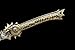 LONGSWORD Handmade Dadao Cow-Tail Sword with Forged High Carbon Steel Blade-PU Scabbard and Alloy Fittings-Perfect for Martial Arts Practice