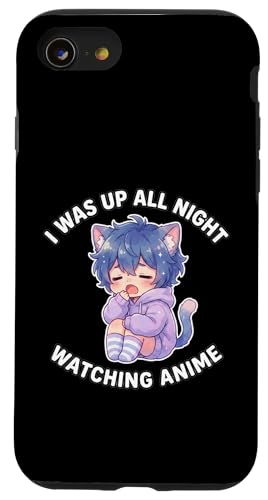 I Was Up All Night Watching Kdramas ���{�A�j�� �X�}�z�P�[�X iPhone SE (2020) / 7 / 8 �p