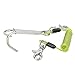 Gavigain Scuba Diving Lanyard, Stainless Steel Spring Coiled Lanyard with Quick Release Buckle & Coil Lanyard Double Reef Coil Lanyard for Cameras, Dive Lights (Green)